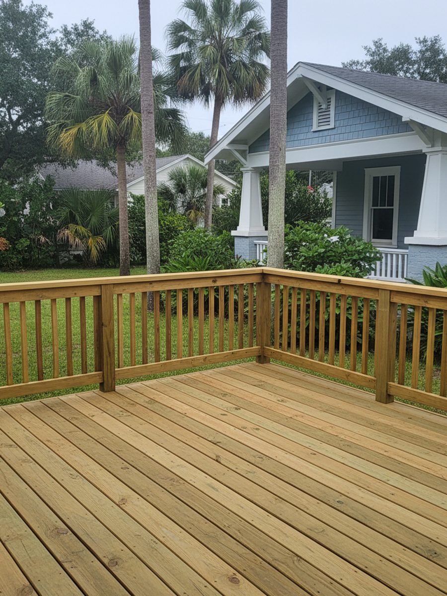 Composite Decking Installation completed by Pioneer Deck Co in Lakeland, FL