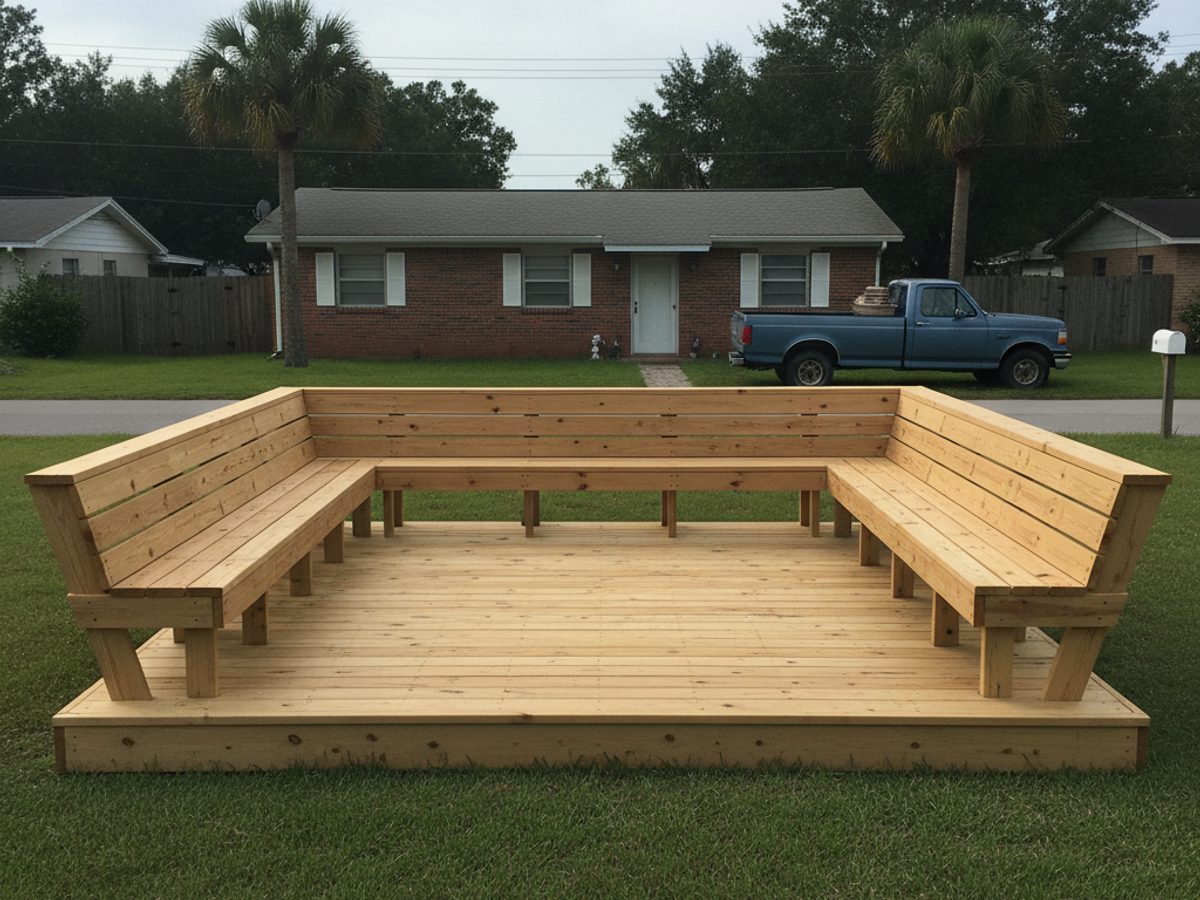 Deck Resurfacing completed by Pioneer Deck Co in Plant City, FL