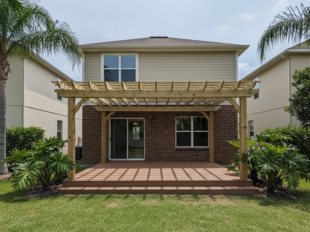 Deck Repair completed by Pioneer Deck Co in Zephyrhills, FL