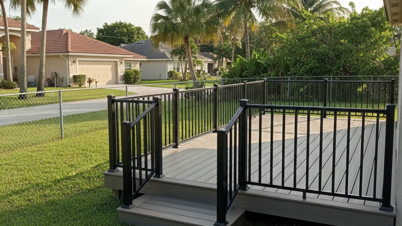 Deck Installation completed by Pioneer Deck Co in Valrico, FL